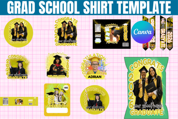 Grad School Shirt Canva Template: Your 2026 Design Toolkit