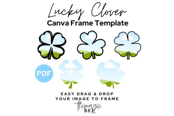 Lucky Clover Canva Frame: A Fresh Take on Digital Design