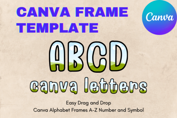 Mastering Sublimation with Canva Letters Frame Alphabet Template