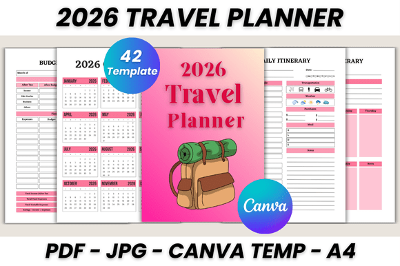 Mastering Your 2026 Adventures with a Canva Travel Planner