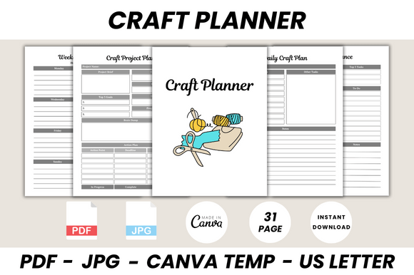 The Ultimate Craft Planner: Your Complete Project Command Center